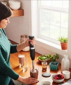 KitchenAid Kabelloser Stabmixer In Matt Schwarz -Bialetti-shop P191569kp 068z