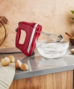 KitchenAid Handrührer Mit Flexi-Rührer In Empire Rot -Bialetti-shop P210748kp 027z