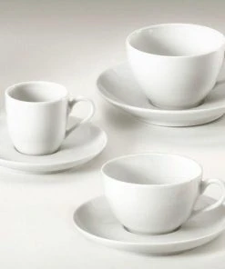 Pillivuyt Frühstückstasse Cécil Untertasse:Durchmesser 162 Mm