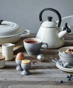 Le Creuset Becher 0,35 Liter In Perlgrau 7 Le Creuset Becher 0,35 Liter In Perlgrau -Bialetti-shop Perlgrau Poterie LS06 neu 10