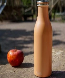 Lurch Isolierflasche In Pearl Orange 750 Ml / 29,5 Cm / 7,4 Cm -Bialetti-shop RS2772 240961 pearl orange 075 park scr 1