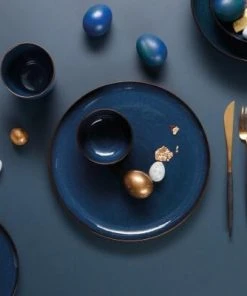 ASA Dessertteller Saison Midnight Blue, 21 Cm -Bialetti-shop Saisons ostern midnight gold 2