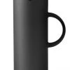 Stelton Isolierkanne EM77 1 L In Soft Schwarz