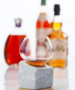 Täljsten Spirituosen-Kühler Aus Speckstein Mit Trinkglas 5 Täljsten Spirituosen-Kühler Aus Speckstein Mit Trinkglas -Bialetti-shop Stenkall Brun 6 1