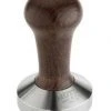 Nuova Point Motta Tamper Edelstahl Plan Mit Holzgriff Braun 57 Mm