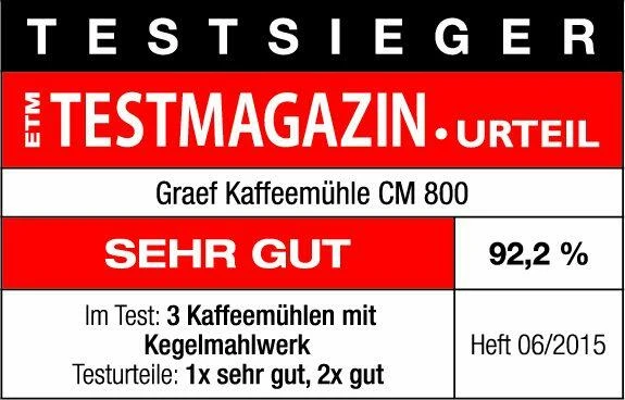 Graef Kaffeemühle CM 800 – Bild 5