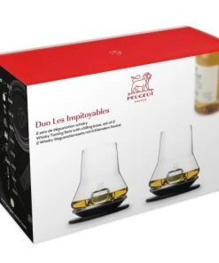 PEUGEOT Duo Whisky-Degustations-Set -Bialetti-shop WHISKY SET DEGUSTATION DUO 266158 packaging