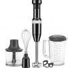 KitchenAid Stabmixer Set In Onyx Schwarz, Kabelgebunden