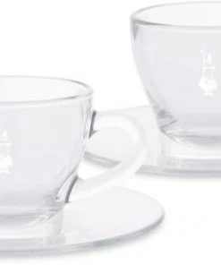 Bialetti Espressotassen Aus Glas, 2er Set