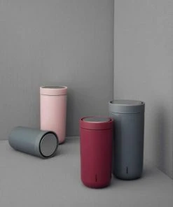 Stelton Isolierbecher To Go Click, Dark Blue, Metallic 0,2 Liter -Bialetti-shop web ambiente To go click l